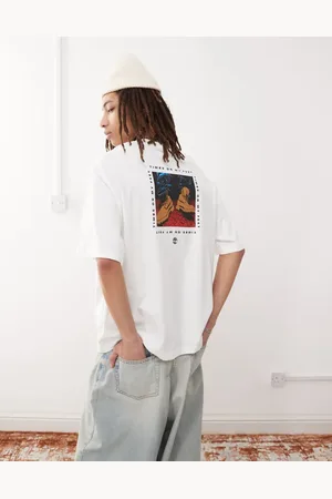 Timberland On My Feet graphic oversized t-shirt in