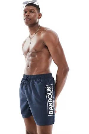 Barbour Logo swim shorts in