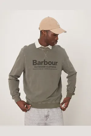 Barbour Larkhill crew neck sweatshirt in -Green