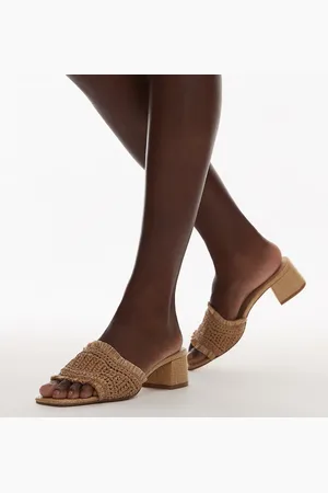 Steve Madden Cienega sandals with block heel in -Neutral
