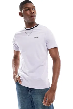 Barbour Luca tipped t-shirt in -Green