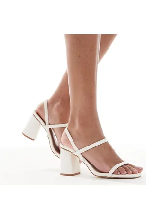 London Rebel Block heeled sandals in