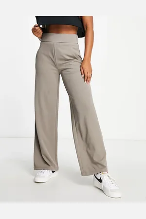 JDY Wide leg tailored pants in -Grey