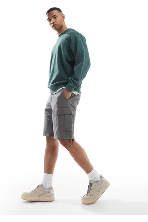 JACK & JONES Cargo shorts in dark grey