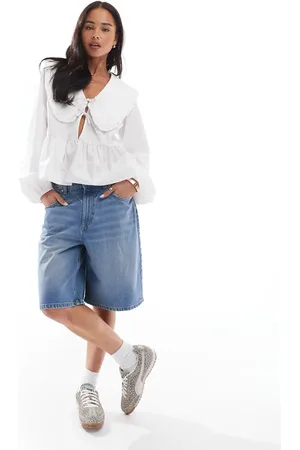 Cotton On Cotton On super baggy denim jorts in
