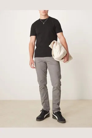 ASOS Slim fit chinos in grey