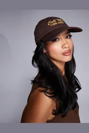 Juicy Couture Call Me cap in brown