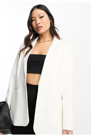 Forever New Tailored blazer in -White