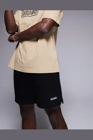 HUGO BOSS Dulasho logo relaxed fit sweat shorts in (part of a set)