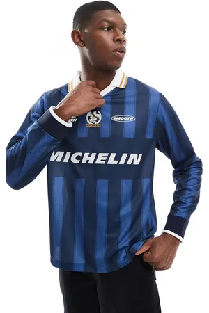 Cotton On Cotton On Michelin licence graphic long sleeve top in stripe