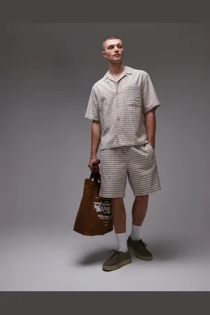 Topman Checked shorts in -Neutral