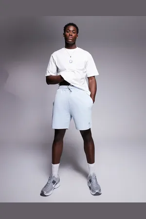 Hugo Blue Loose fit jersey shorts in blue (part of a set)