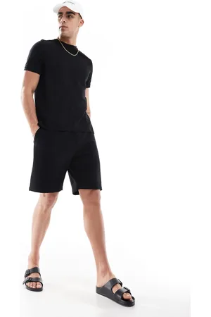 Bershka Textured shorts in (part of a set)