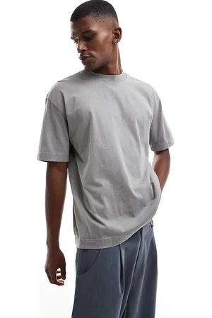 Hollister Short sleeve boxy t-shirt in -Blue