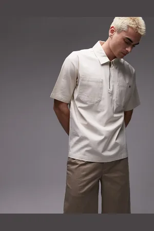 Dickies Western Ranch quarter zip shirt in