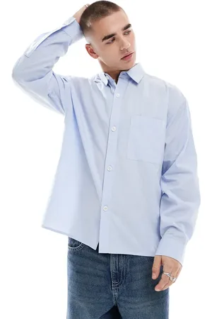 Cotton On Cotton On long sleeve cotton poplin shirt in