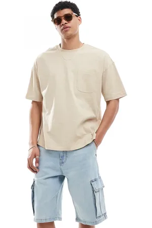 New Look Oversized t-shirt in -Neutral