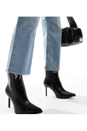 Raid Elvio heeled ankle boots in black