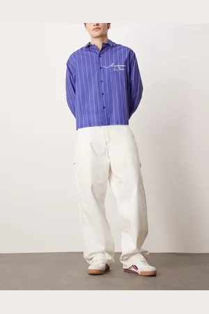 Dickies Loose fit carpenter denim pants with contrast stitching in