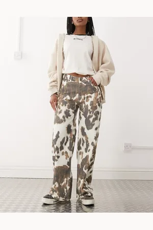 The Ragged Priest Low rise straight leg jeans in -Multi