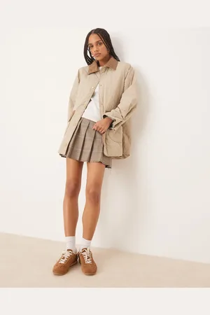 Barbour Corinne quilted jacket in / ancient-Neutral