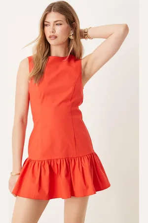 ASOS Dropped waist shift mini dress in