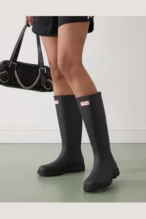 Hunter Downpour tall gumboots in
