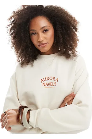Cotton On Cotton On orange fruit graphic crew neck sweater in -Multi