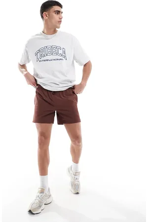 Cotton On Cotton On swim shorts in -Brown