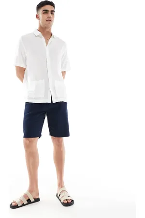 French Connection French Connection slim chino shorts in navy