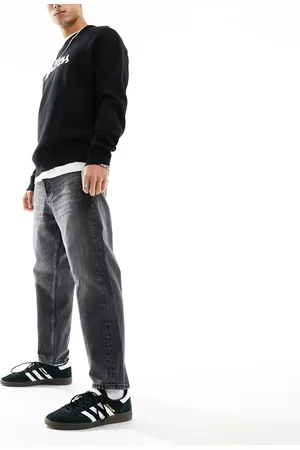 HUGO BOSS 340 straight jeans in washed black