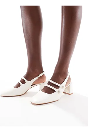 Stradivarius Heeled mary janes in