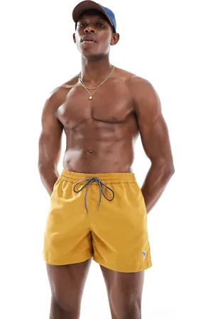 Paul Smith Paul Smith swim shorts with zebra logo in yellowv