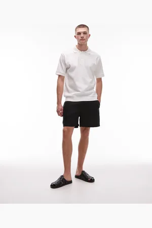ARKET Linen drawstring shorts in