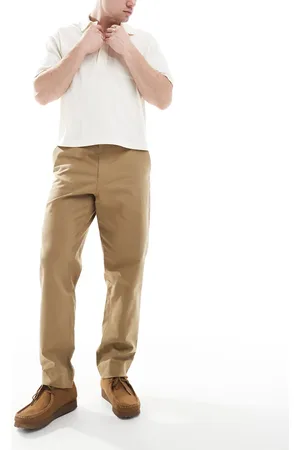 Farah Hawtin canvas tapered pants in -Neutral