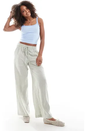 Cotton On Cotton On 90s Haven wide leg pants in -Blue