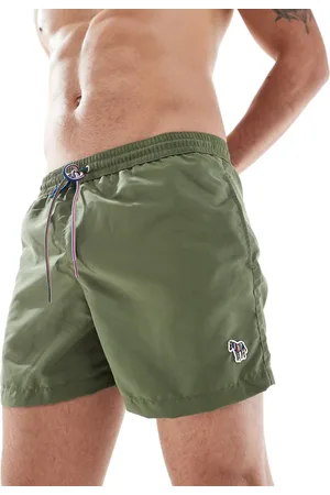 Paul Smith Paul Smith swim shorts with zebra logo in -Green