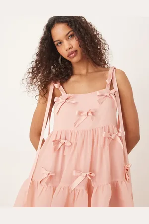 Sister Jane Bow embellished midi dress in