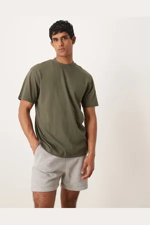 ASOS Essential slim shorts in grey marl