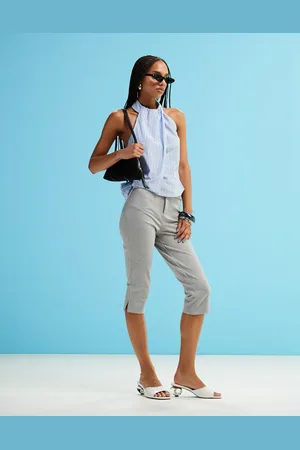 ASOS Ponte capri pants in