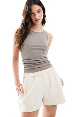 Cotton On Cotton On plush essential shorts in -Neutral