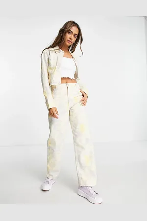 Monki Pastel tie dye pants (part of a set)