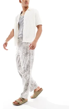 Hollister Baggy linen utility pants in -Green