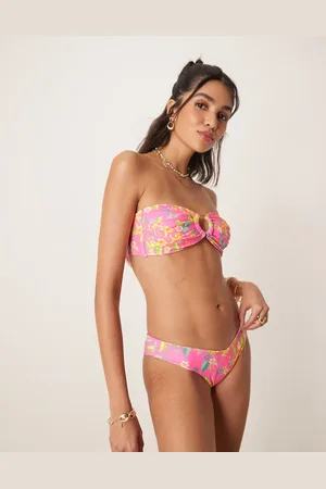 Kulani Kinis Viva Vacation cheeky bikini bottoms in hot