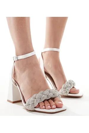 Be Mine Bridal Ada heeled sandals in -White