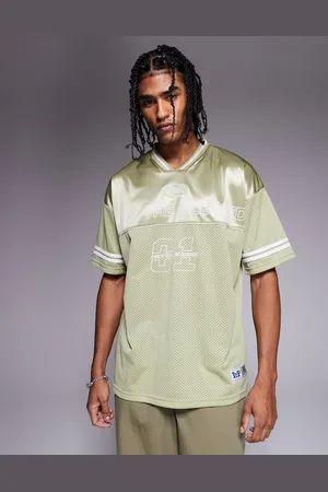 Liquor N Poker Oversized varsity graphic t-shirt in