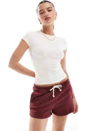 Pull&Bear Jersey runner shorts in