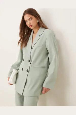 Y.A.S Oversized double breasted tailored blazer in (Part of a set)