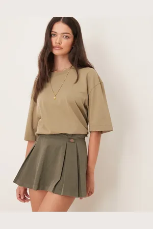 Dickies Unionville pleated work skirt in green