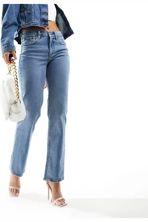 Abercrombie & Fitch 90s mid rise straight fit jeans in